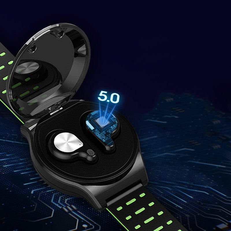 Wireless Bluetooth Wrist Strap Headset – HiFi Sports Earbuds for iPhone & Android